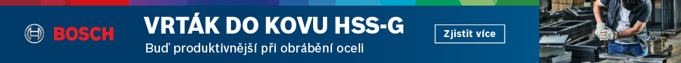 Bosch banner - vrták do kovu HSS-G