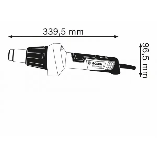 Horkovzdušná pistole Bosch GHG 20-60 Professional 06012A6400