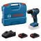 Aku vrtačka Bosch GSR 18V-52 Professional, 2x2,0Ah, L-Case 06019S0025