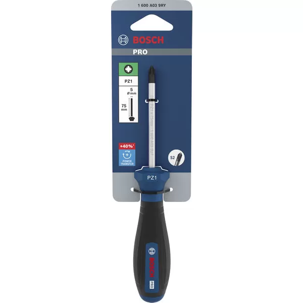Šroubovák křížový PZ1 × 75 mm Bosch PRO