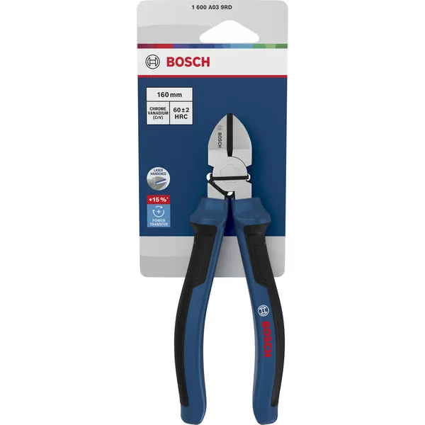 Kleště štípací boční 160 mm, vícesložkové rukojeti Bosch Line