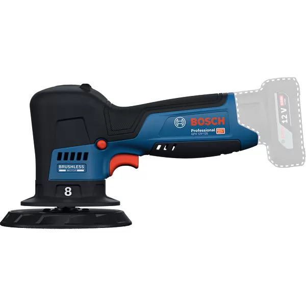 Aku excentrická leštička Bosch GPX 12V-125 Professional (solo)