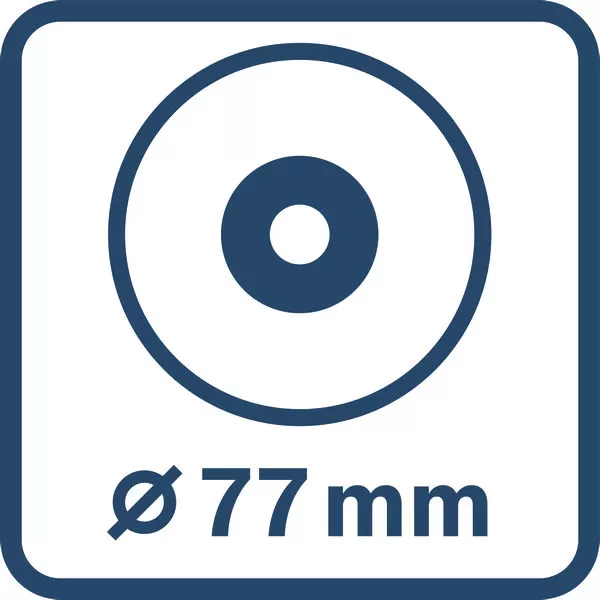 Aku excentrická leštička Bosch GPX 12V-77 Professional (solo)
