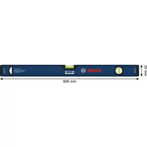 Vodováha 60 cm Bosch Line