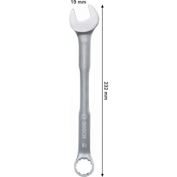 Očkoplochý klíč 19 mm Bosch Line