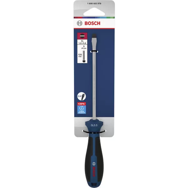 Šroubovák plochý SL 1,0 × 5,5 × 125 mm Bosch Line