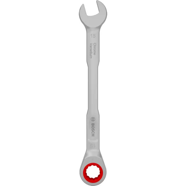 Ráčnový očkoplochý klíč 15 mm Bosch Line