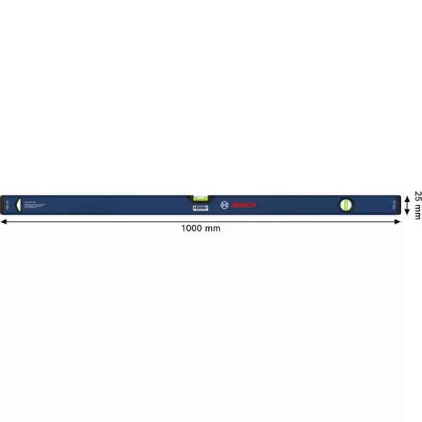 Vodováha 100 cm Bosch Line
