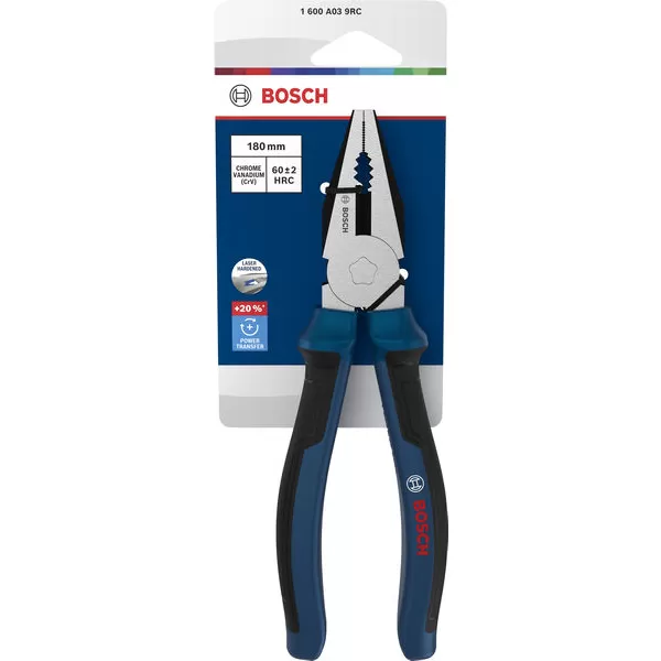 Kleště kombi 180 mm, vícesložkové rukojeti Bosch Line