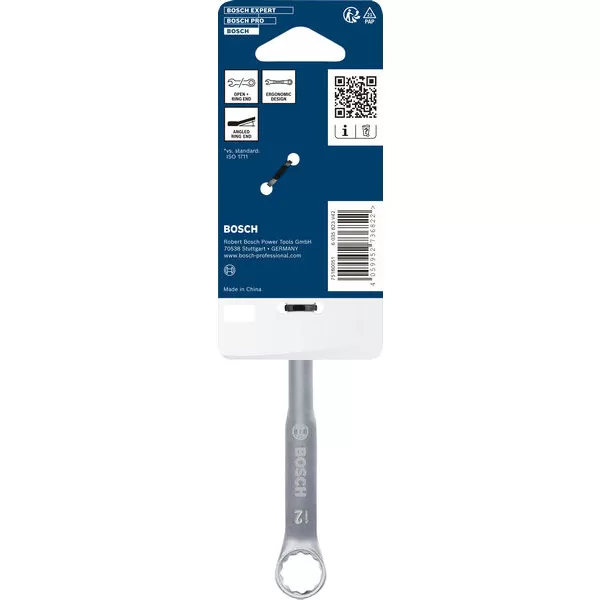 Očkoplochý klíč 12 mm Bosch Line