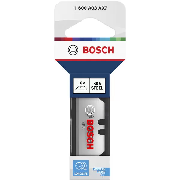 Trapézové čepele, 10 ks Bosch Line
