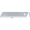 Odlamovací čepele 18 mm, 10 ks Bosch Line