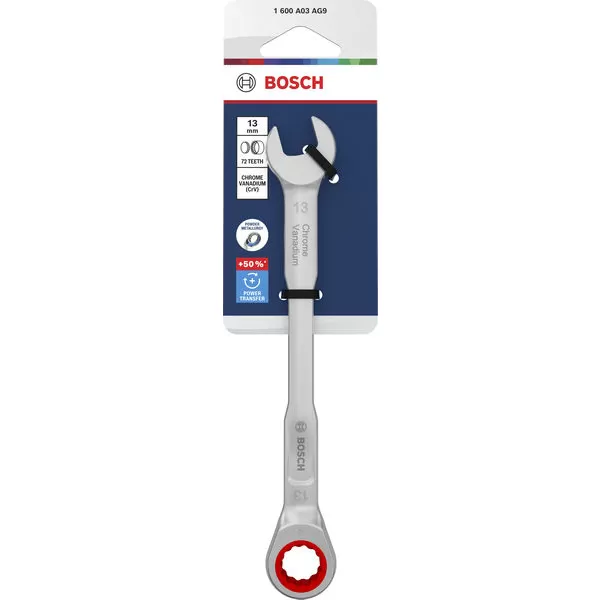 Ráčnový očkoplochý klíč 13 mm Bosch Line