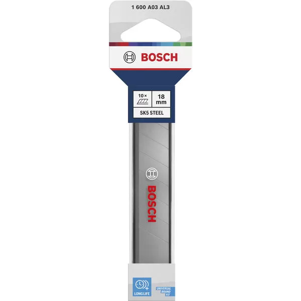 Odlamovací čepele 18 mm, 10 ks Bosch Line
