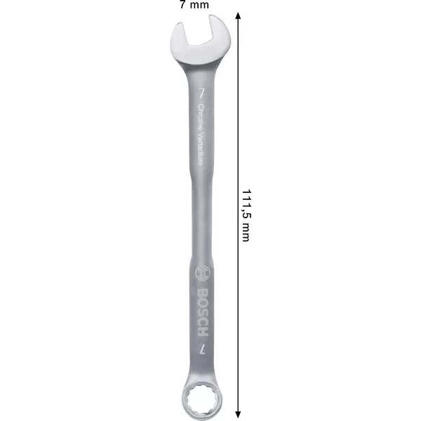 Očkoplochý klíč 7 mm Bosch Line