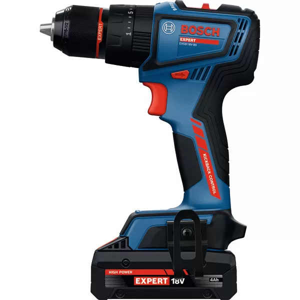 Aku vrtačka Bosch EXSR18V-90 EXPERT, 3 x aku, L-Boxx