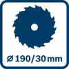 Aku okružní pila Bosch EXKS18V-68GX EXPERT solo