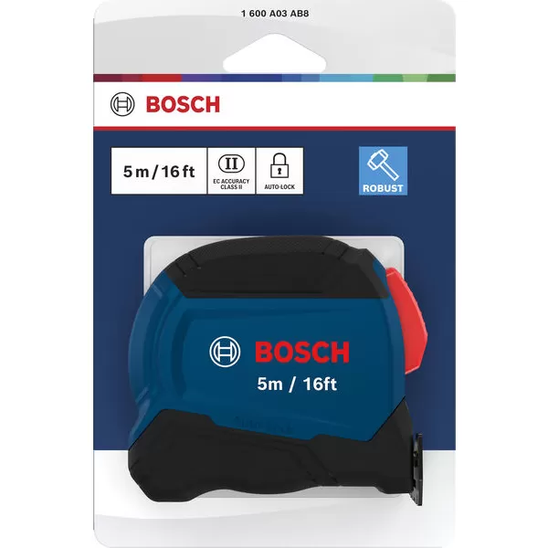 Svinovací metr 5 m s automatickou aretací Bosch Line