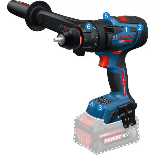 Aku vrtačka s příklepem Bosch EXSB18V-150 EXPERT solo
