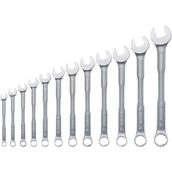 Sada očkoplochých klíčů 6–19 mm, 12 ks Bosch Line