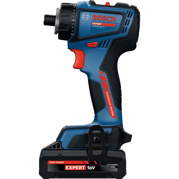 Aku vrtačka Bosch EXSR18V-90FC EXPERT, Flexi 6 v 1, + GFA+ L-Boxx