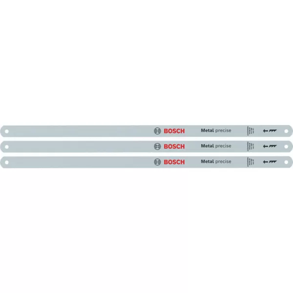 Pilové listy na kov 300 mm, 3 ks, 24 TPI Bosch Line