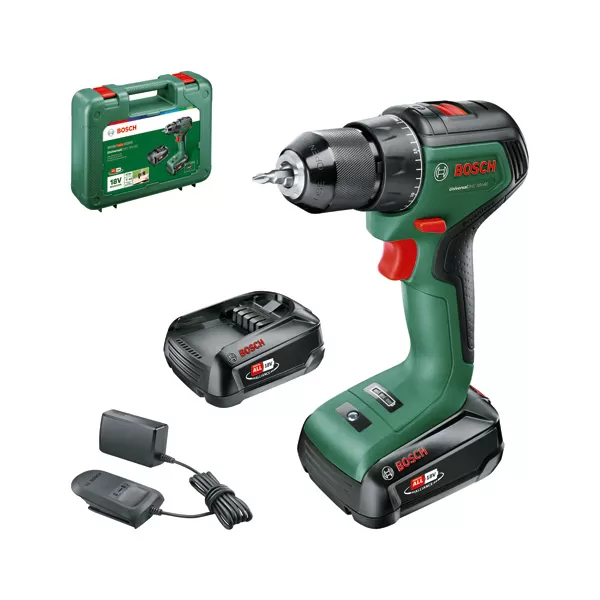 Aku vrtačka Bosch UniversalDrill 18V-60 2x2Ah 06039D7002