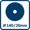Aku ponorná pila BITURBO Bosch EXKT18V-52G EXPERT solo