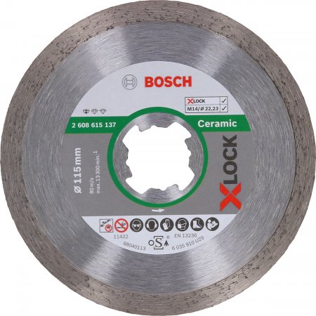 Kotouč diamantový Bosch Standard for Ceramic, X-Lock