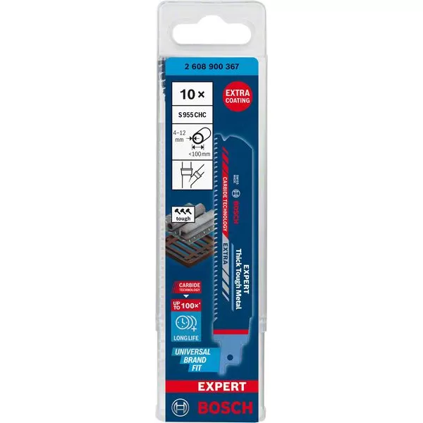 Sada pilek S 955 CHC EXPERT Thick Tough Metal Bosch
