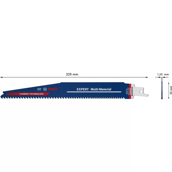 Pilový list S 1156 XHM EXPERT Multi Material Bosch /bal.10ks/