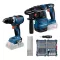 Sada aku nářadí Bosch GSR 18V-65 + GBH 18V-22 Professional + 45ks sada bitů